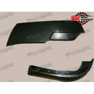 Great Wall Safe F1 (Грейт Вол Сейф Ф1) Накладка брызговика задняя левая 5006041-F00-C1