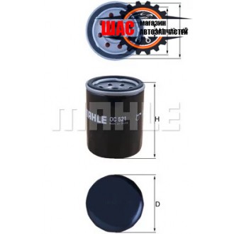 Haval H2 Фильтр масляный 1.5L MAHLE 1017100-EG01