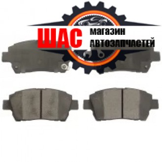 Haval M2 Колодки тормозные передние (комплект 4 шт) 9100705