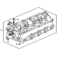 CHANA BENNI Головка блока цилиндров (ГБЦ) 1.3 YB002-010