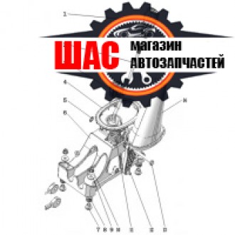 CHANA BENNI Кулиса КПП (механизм переключения передач) CV6023-0000