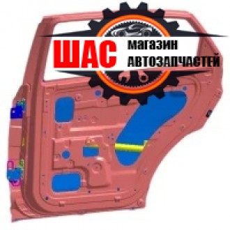 Chery Tiggo 2 (Чери Тиго 2) Дверь задняя правая J69-6201020-DY