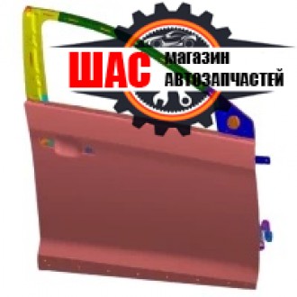 Chery Tiggo 2 (Чери Тиго 2) Дверь передняя правая J69-6101020-DY
