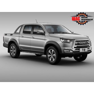 JAC T8 (Джак Т8) Стекло (пластик) фары передней правой 4121200P306D-S